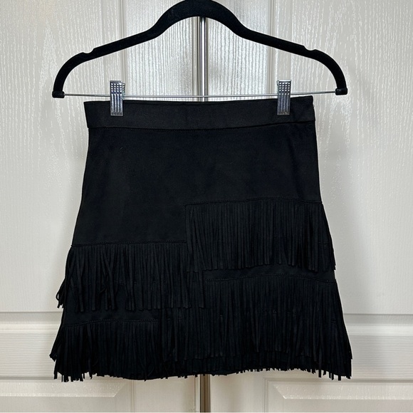 Zara Dresses & Skirts - Zara Fringe Trafaluc Skirt